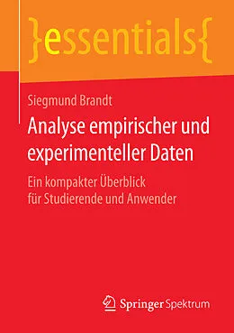 E-Book (pdf) Analyse empirischer und experimenteller Daten von Siegmund Brandt