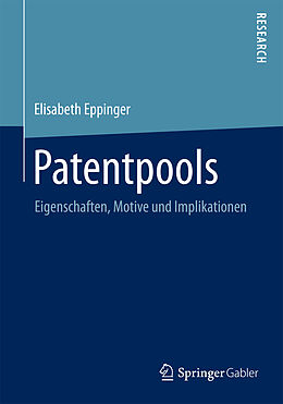 Kartonierter Einband Patentpools von Elisabeth Eppinger