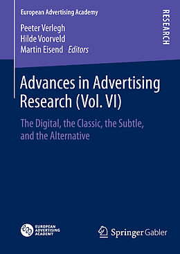 E-Book (pdf) Advances in Advertising Research (Vol. VI) von 