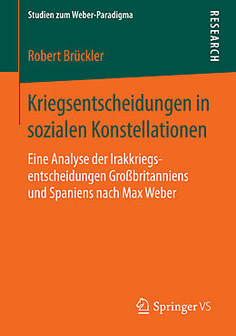 E-Book (pdf) Kriegsentscheidungen in sozialen Konstellationen von Robert Brückler