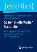 E-Book (pdf) Sparen in öffentlichen Haushalten von Ingo Caspari, Walter Reese-Schäfer, Werner Haßenkamp