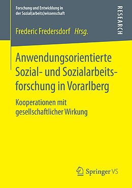 E-Book (pdf) Anwendungsorientierte Sozial- und Sozialarbeitsforschung in Vorarlberg von 