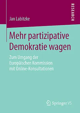 E-Book (pdf) Mehr partizipative Demokratie wagen von Jan Labitzke