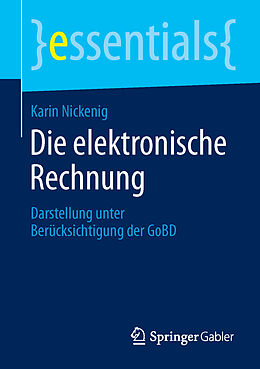 Kartonierter Einband Die elektronische Rechnung von Karin Nickenig