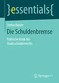 E-Book (pdf) Die Schuldenbremse von Stefan Bajohr