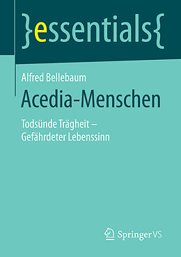E-Book (pdf) Acedia-Menschen von Alfred Bellebaum