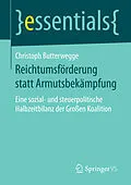 E-Book (pdf) Reichtumsförderung statt Armutsbekämpfung von Christoph Butterwegge