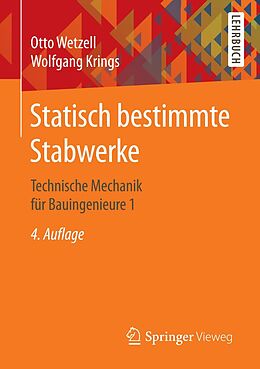 E-Book (pdf) Statisch bestimmte Stabwerke von Otto Wetzell, Wolfgang Krings
