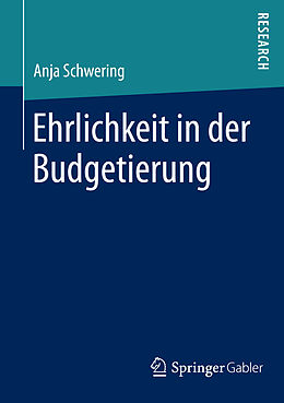 E-Book (pdf) Ehrlichkeit in der Budgetierung von Anja Schwering