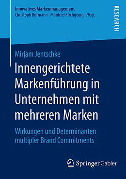 E-Book (pdf) Innengerichtete Markenführung in Unternehmen mit mehreren Marken von Mirjam Jentschke