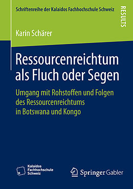 E-Book (pdf) Ressourcenreichtum als Fluch oder Segen von Karin Schärer