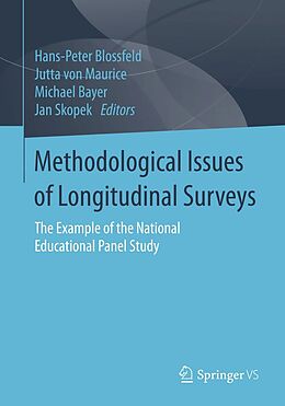 eBook (pdf) Methodological Issues of Longitudinal Surveys de 
