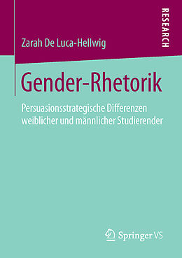 Kartonierter Einband Gender-Rhetorik von Zarah De Luca-Hellwig