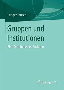 E-Book (pdf) Gruppen und Institutionen von Ludger Jansen