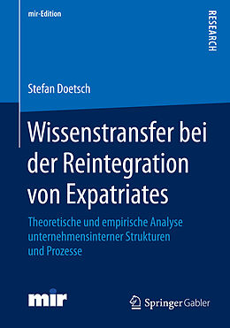 E-Book (pdf) Wissenstransfer bei der Reintegration von Expatriates von Stefan Doetsch