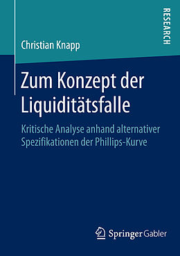 E-Book (pdf) Zum Konzept der Liquiditätsfalle von Christian Knapp