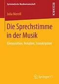 E-Book (pdf) Die Sprechstimme in der Musik von Julia Merrill
