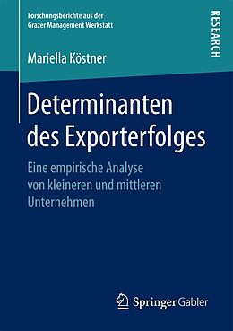 E-Book (pdf) Determinanten des Exporterfolges von Mariella Köstner