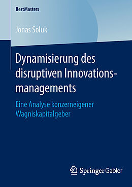 Kartonierter Einband Dynamisierung des disruptiven Innovationsmanagements von Jonas Soluk