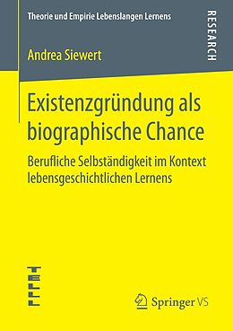 E-Book (pdf) Existenzgründung als biographische Chance von Andrea Siewert