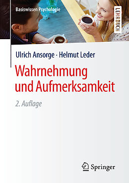 Kartonierter Einband Wahrnehmung und Aufmerksamkeit von Ulrich Ansorge, Helmut Leder
