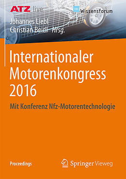 Kartonierter Einband Internationaler Motorenkongress 2016 von 