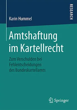 E-Book (pdf) Amtshaftung im Kartellrecht von Karin Hummel