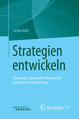 Kartonierter Einband Strategien entwickeln von Stefan Kühl