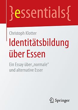E-Book (pdf) Identitätsbildung über Essen von Christoph Klotter