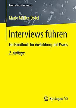 Kartonierter Einband Interviews führen von Mario Müller-Dofel