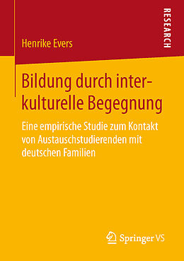 Kartonierter Einband Bildung durch interkulturelle Begegnung von Henrike Evers