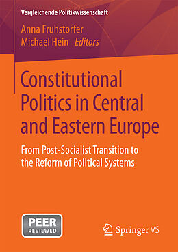 Couverture cartonnée Constitutional Politics in Central and Eastern Europe de 