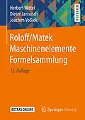 E-Book (pdf) Roloff/Matek Maschinenelemente Formelsammlung von Herbert Wittel, Dieter Jannasch, Joachim Voßiek