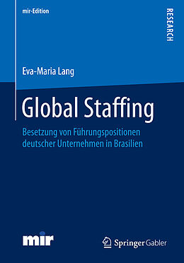 Kartonierter Einband Global Staffing von Eva-Maria Lang