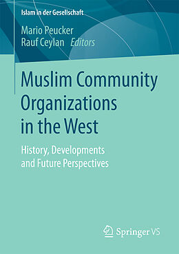 Couverture cartonnée Muslim Community Organizations in the West de 