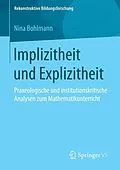 E-Book (pdf) Implizitheit und Explizitheit von Nina Bohlmann