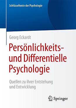 E-Book (pdf) Persönlichkeits- und Differentielle Psychologie von Georg Eckardt