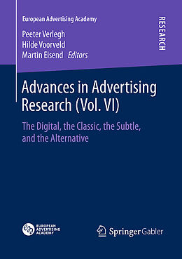 Kartonierter Einband Advances in Advertising Research (Vol. VI) von 