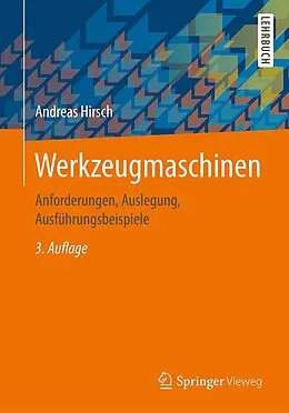 E-Book (pdf) Werkzeugmaschinen von Andreas Hirsch