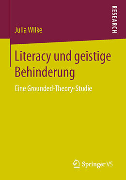 Kartonierter Einband Literacy und geistige Behinderung von Julia Wilke