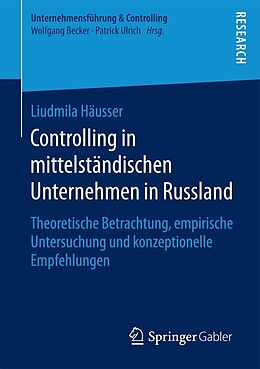 E-Book (pdf) Controlling in mittelständischen Unternehmen in Russland von Liudmila Häusser