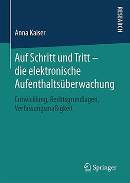 E-Book (pdf) Auf Schritt und Tritt  die elektronische Aufenthaltsüberwachung von Anna Kaiser