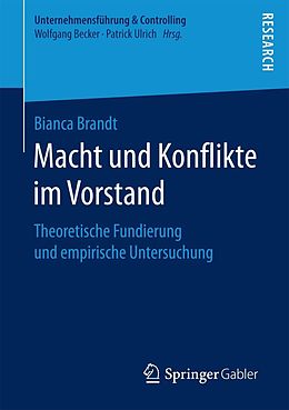E-Book (pdf) Macht und Konflikte im Vorstand von Bianca Brandt