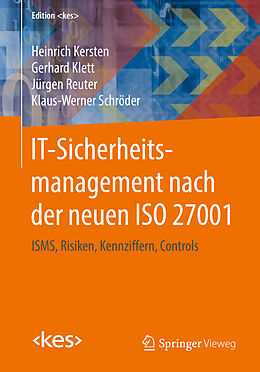 E-Book (pdf) IT-Sicherheitsmanagement nach der neuen ISO 27001 von Heinrich Kersten, Gerhard Klett, Jürgen Reuter