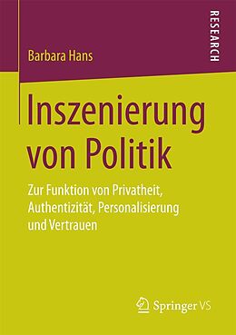 E-Book (pdf) Inszenierung von Politik von Barbara Hans