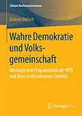 E-Book (pdf) Wahre Demokratie und Volksgemeinschaft von Gideon Botsch