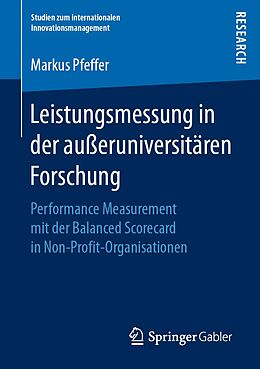 E-Book (pdf) Leistungsmessung in der außeruniversitären Forschung von Markus Pfeffer