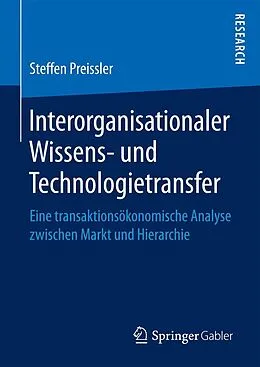 E-Book (pdf) Interorganisationaler Wissens- und Technologietransfer von Steffen Preissler