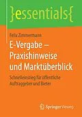 E-Book (pdf) E-Vergabe  Praxishinweise und Marktüberblick von Felix Zimmermann