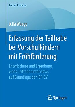 E-Book (pdf) Erfassung der Teilhabe bei Vorschulkindern mit Frühförderung von Julia Waage